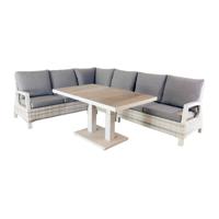 Dining hoekset West Haven Frozen Grey Oosterik Home - Oosterik home - thumbnail