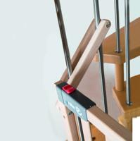 Babyveiligheidshekje voor trap Safety Up - ROBA - Breedte van 93,5 tot 120,5 cm - thumbnail