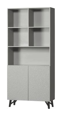 WOOOD Opbergkast 'Carved' Mangohout, 200 x 90cm