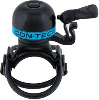 CONTEC mini fietsbel "mini bing" ct bell mini bing black / blue - thumbnail