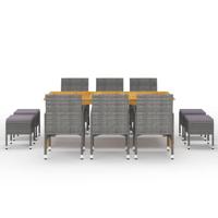 11-delige Tuinset grijs - thumbnail