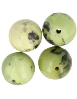 Edelsteen Losse Kralen Lizardiet - 4 stuks (12 mm) - thumbnail