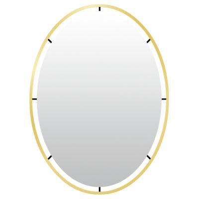 Len-Fra wandspiegel salem goudkleurig 80 cm | 2 stuks