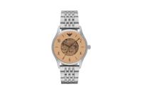 Emporio Armani Jurk Beige Wijzerplaat Heren Roestvrij Stalen Horloge AR1922 - thumbnail