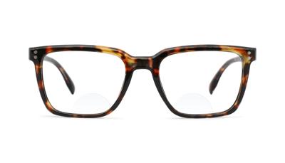 Leesbril Vista Bonita Cubo XL Bifocaal-Hub Havanna-+3.50