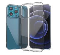 Casecentive Silicone case iPhone 13 Pro transparant - thumbnail