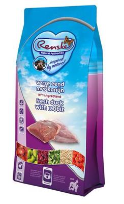Renske Super Premium vers bereid eend met konijn hondenvoer 2 kg