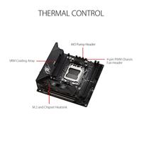 Asus ROG STRIX B650E-I GAMING WIFI Moederbord Socket AMD AM5 Vormfactor Mini-ITX Moederbord chipset AMD® B650 - thumbnail