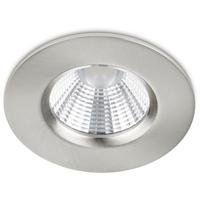 LED Inbouwspot 5W - IP65 Waterdicht - Dimbaar - Warm Wit 3000K - Mat Nikkel - thumbnail