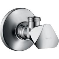 Hansgrohe Hoekstopkraan E met G 3/8 aansluiting, chroom - thumbnail