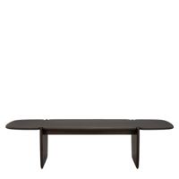 Ethnicraft Salontafel 'PI' Gevernist Mahoniehout, 155 x 58cm, kleur Donkerbruin - thumbnail