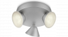 Philips myLiving Tweed - Plafondspot - 3 spots - LED - Aluminium Philips myLiving Tweed - Plafondspot - 3 spots - LED - Aluminium