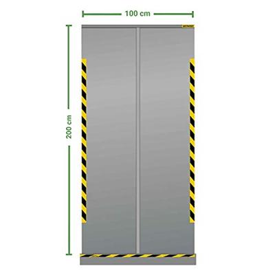 Hygiënescherm Djois oprolbaar 2x1m transparant Hygiënescherm Djois oprolbaar 2x1m transparant