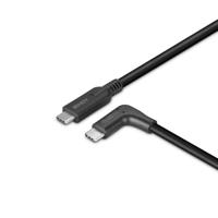 Lindy 32019 USB 3.2 Gen 2 10Gbps 60W USB Type-C - USB Type-C (haaks) 1.5m - thumbnail