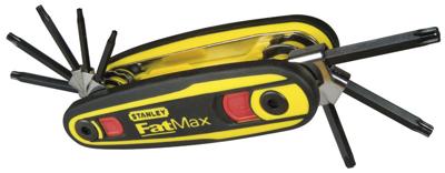Stanley handgereedschap FatMax Vergrendelbare Stiftsleutelset mm (8delig) - 0-97-552