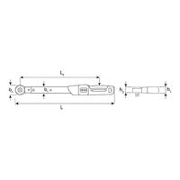 Stahlwille 730NR/40 FK 96502140 Momentsleutel Kalibratie (ISO) - thumbnail