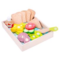 New Classic Toys houten sandwich set - thumbnail
