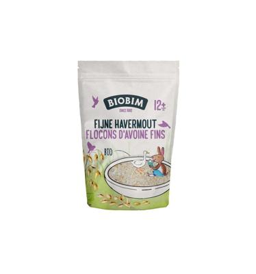 Biobim Biobim Fijne Havermout Pap 12+ Maanden Bio (250g) Biobim Biobim Fijne Havermout Pap 12+ Maanden Bio (250g)