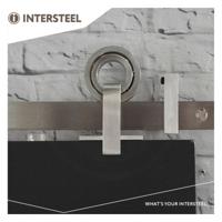 Intersteel Schuifdeursysteem Modern Top - RVS - thumbnail