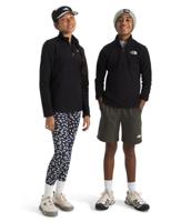 The North Face Glacier 1/4 Zip Fleece Kinderen TNF Black M - thumbnail