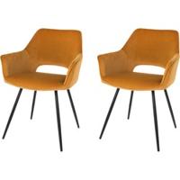 Riverdale Eetkamerstoel Eve Set van 2 - thumbnail