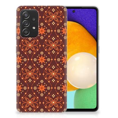 Samsung Galaxy A52 (5G/4G) | TPU bumper | Batik Brown