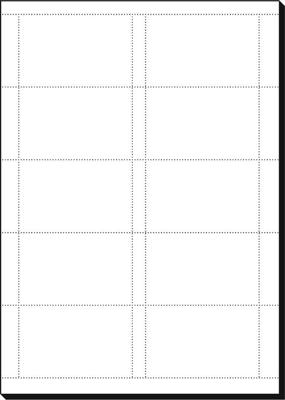 Sigel DP830 Bedrukbare visitekaarten 85 x 55 mm Helderwit 150 stuk(s) Papierformaat: DIN A4