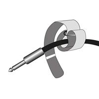 Adam Hall Kabelbinder 25x300mm geel - thumbnail