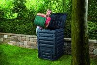 Garantia 628001 Composter Eco-Master 450 L zwart 1 stuk(s) - thumbnail