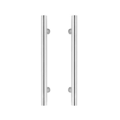 Intersteel Deurgrepen set T-vorm 1000x70mm geborsteld RVS