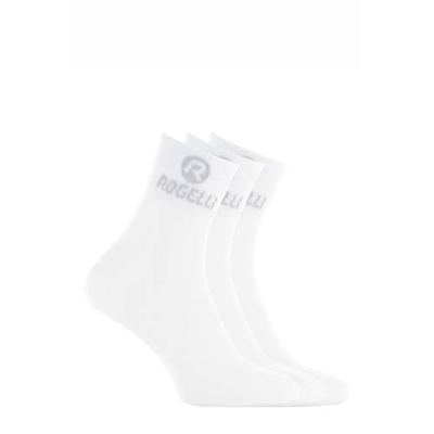 Rogelli sportsokken Promo - set van 3 wit Rogelli sportsokken Promo - set van 3 wit