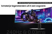 Samsung Odyssey OLED G9 LS49DG934SU LED-monitor Energielabel G (A - G) 124.5 cm (49 inch) 5120 x 1440 Pixel 32:9 0.03 ms DisplayPort OLED - thumbnail