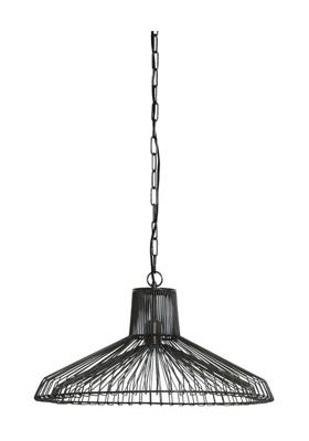 Light & Living hanglamp kasper zwart 55 cm | 2 stuks