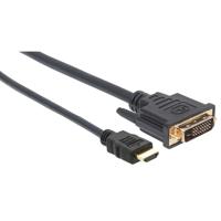 Techly ICOC-HDMI-D-100 10m DVI-D DVI-D zwart videokabel-adapter - thumbnail