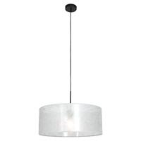 Steinhauer HanglampSparkled 50cm met zilvergrijze kap - 8153ZW - thumbnail