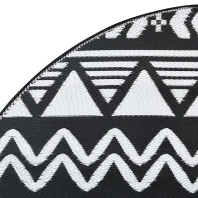 Buitentapijt ARAKIL Ø 200 cm polypropeen zwart