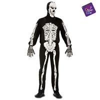 Kostuums voor Volwassenen My Other Me Skelet (3 Onderdelen) - Maat: S - Maat: S - thumbnail