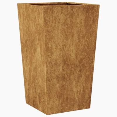 VidaXL Plantenbak 45x45x75 cm weervast staal