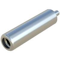 SKS Hirschmann MBU 2 Miniatuur-laboratoriumconnector Bus, inbouw verticaal Stift-Ø: 2 mm Metaal 1 stuk(s) - thumbnail