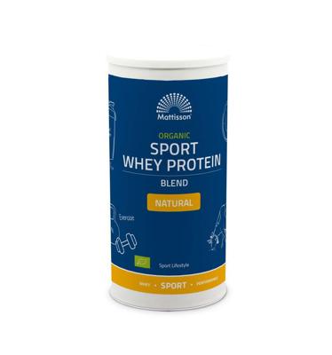Mattisson Healthstyle Mattisson Healthstyle Organic Sport Whey Protein Blend Natural (450g)