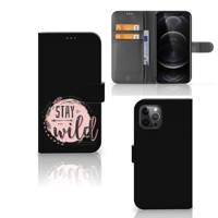 Apple iPhone 12 Pro Max Leuk Hoesje Boho Stay Wild - thumbnail
