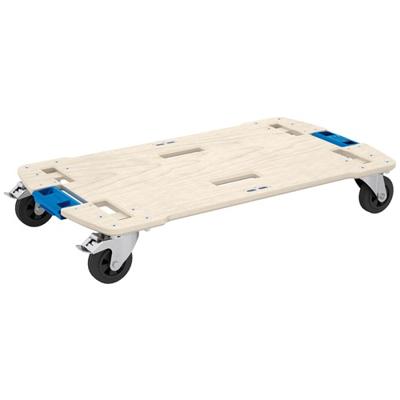 Gedore 3002713 1110 WMR 34 Transportroller Hout Laadvermogen (max.): 200 kg 493 mm x 854 mm x 144 mm Aantal rollers 4