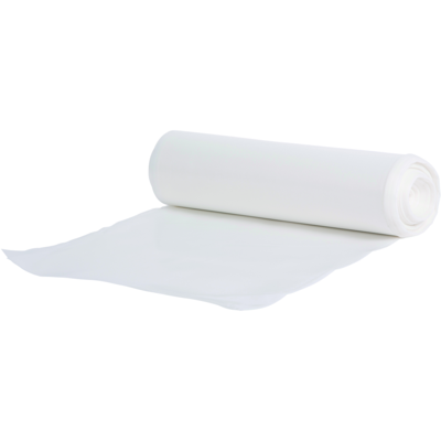 PowerSterko Afvalzak | Gerecycled LDPE | 90x120cm | T100 | wit | 100 stuks