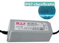 GLP LED voeding 200 watt 24 volt 8,33 Ampère - IP67 waterdicht - GLP GPV-200-24 - thumbnail