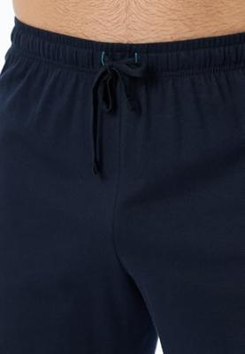 Schiesser Schiesser Pyjama Long petrol 181925 56/XXL