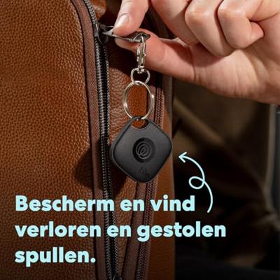 Tile by Life360 Starter Pack (2024) – Bluetooth-trackers en finders voor sleutels, portefeuilles en meer. Compatibel met iOS en Android. Telefoonfinder. 2-Pack (zwarte Mate/Slim)