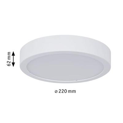 Paulmann LED-inbouwpaneel voor badkamer 13 W IP44 Wit