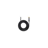 Manhattan 354851 DisplayPort-kabel DisplayPort / USB-C Aansluitkabel DisplayPort-stekker, USB-C stekker 3.00 m Grijs, Zwart Afgeschermd (drievoudig), Vergulde - thumbnail
