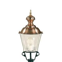 KS Verlichting Nostalgische ronde lantaarn lampBerghuizen K3A zwart - 1407 - thumbnail