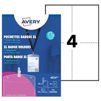 Avery-Zweckform 4834 Naamplaatje (b x h) 105 mm x 148 mm 10 stuk(s) - thumbnail